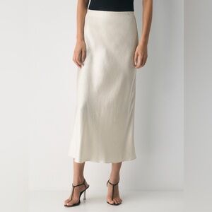 Aritzia Babaton Slip Satin Skirt Maxi Size 4